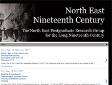 Tablet Screenshot of northeast19thcentury.org